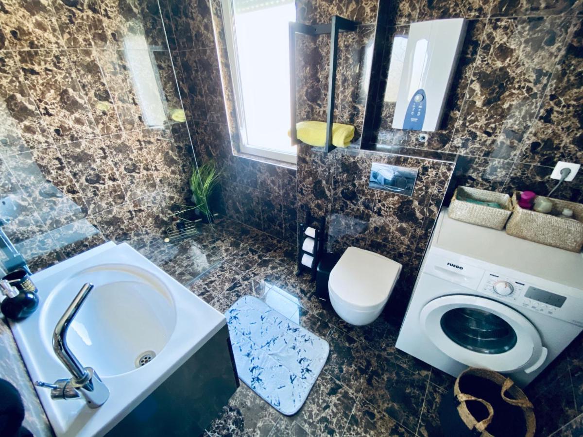 Aqua Blue Lakeview Apartment Ohrid Pestani Ngoại thất bức ảnh