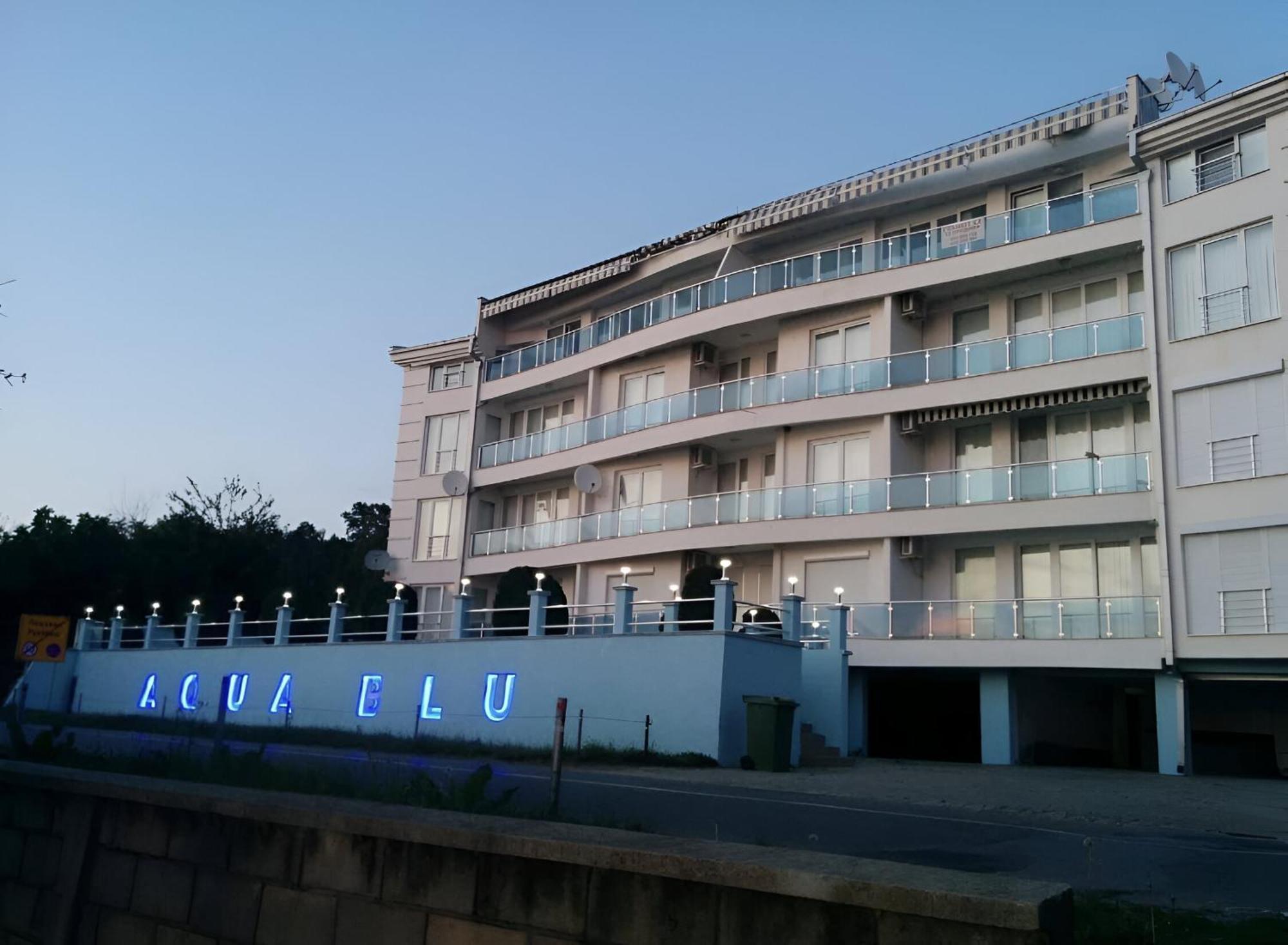Aqua Blue Lakeview Apartment Ohrid Pestani Ngoại thất bức ảnh
